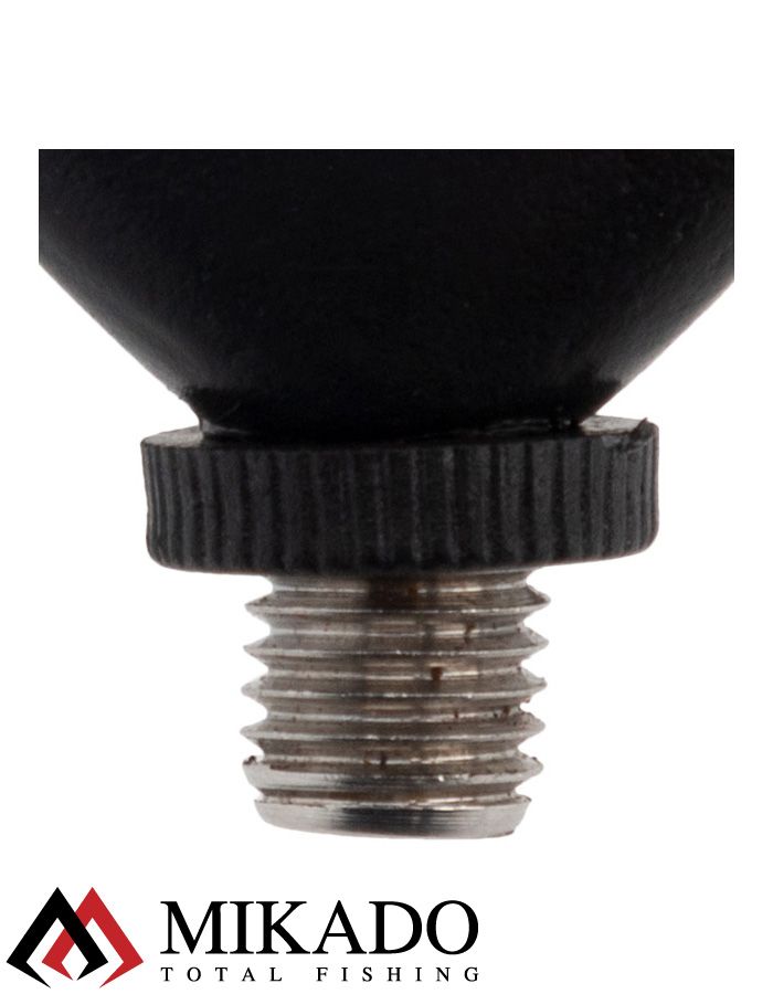 Наконечник подставки под удилище Mikado AMP02-5016 чёрный