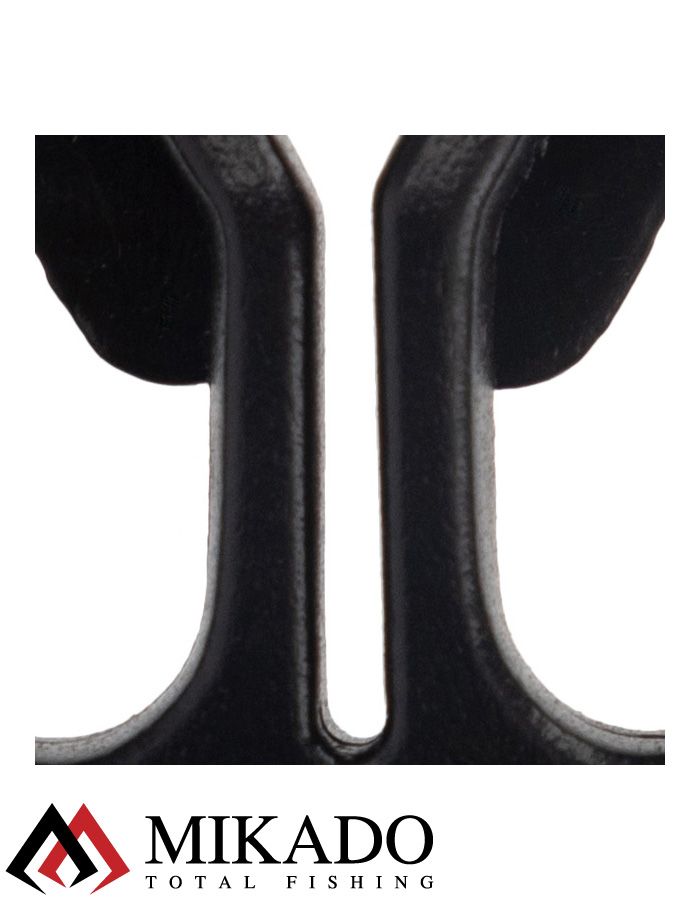 Наконечник подставки под удилище Mikado AMP02-5016 чёрный