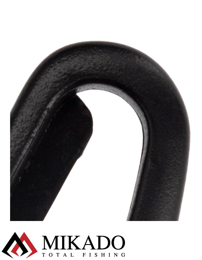 Наконечник подставки под удилище Mikado AMP02-5016 чёрный
