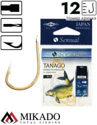 Крючки Mikado SENSUAL - TANAGO № 12 G (с лопаткой) ( 10 шт.)