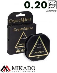 Леска мононить Mikado CRYSTAL LINE 0,20 (30 м) - 5.65 кг.