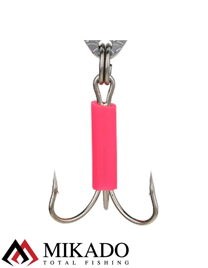 Блесна колеблющаяся Mikado FIGHTER №1, 25 г., 9 см., серебро