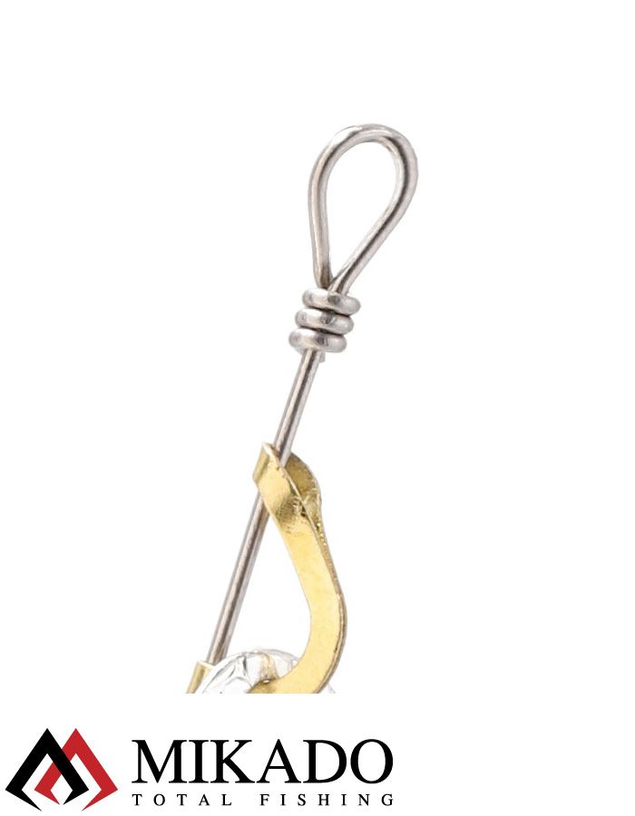 Блесна вращающаяся с кисточкой Mikado M-GRUB № 2, 7 г., SILVER/BLACK LEMON