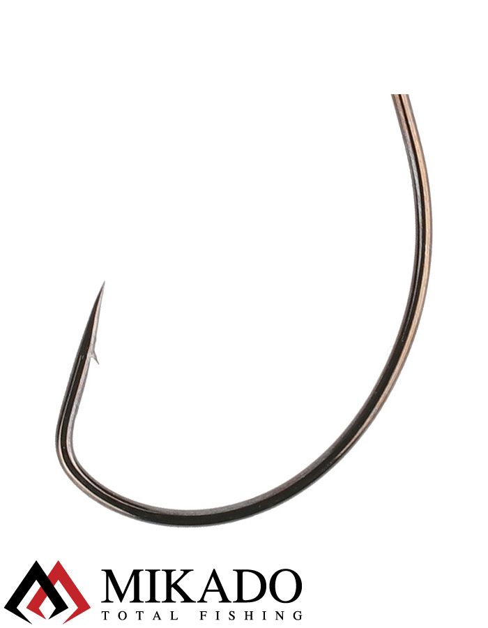 Офсетный крючок Mikado OFFSET BIG EYE № 4/0  ( 3 шт.)