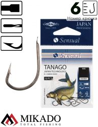 Крючки Mikado SENSUAL - TANAGO № 6 BN (с лопаткой) ( 10 шт.)