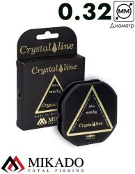 Леска мононить Mikado CRYSTAL LINE 0,32 (150 м) - 11.50 кг.