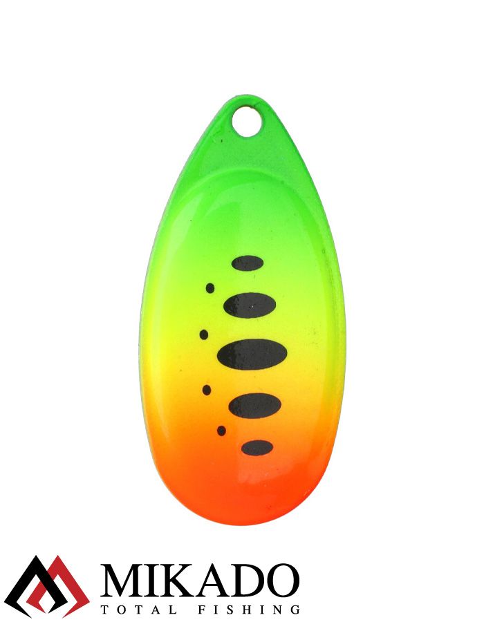 Блесна вращающаяся Mikado FOCUS №2, 4 г., серебро 29, длина лепестка 28 мм.