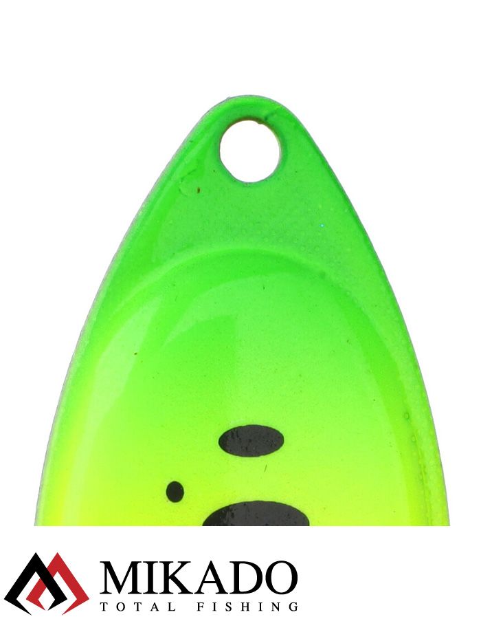 Блесна вращающаяся Mikado FOCUS №2, 4 г., серебро 29, длина лепестка 28 мм.