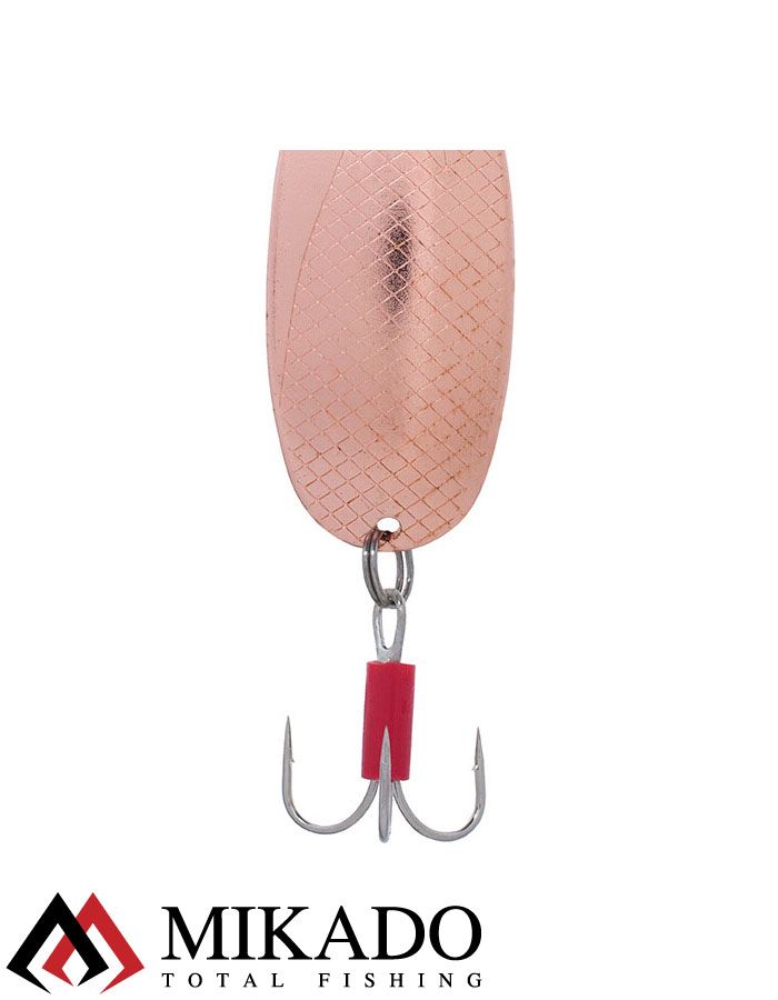 Блесна колеблющаяся Mikado SHOGUN №3, 24 г., 7.6 см., медь