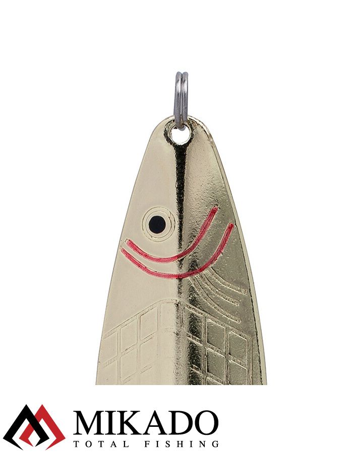 Блесна колеблющаяся Mikado SUBMARINE №2, 22 г., 8 см., золото