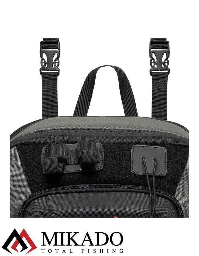 Сумка поясная Mikado HIP PACK - FISHING BELT с полужёстким отдел. (28 x 22 х 12 см.)