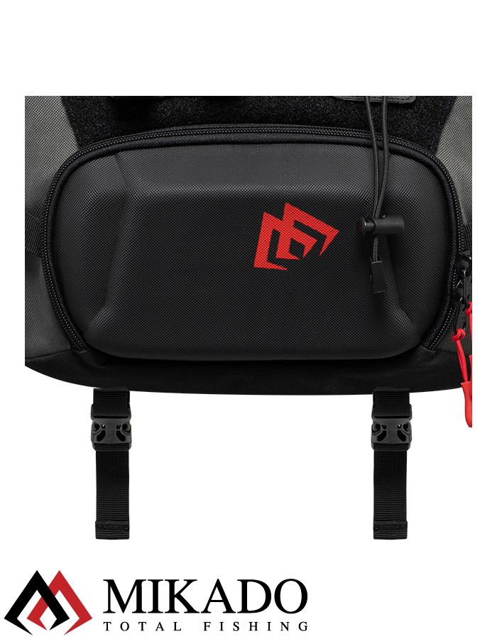 Сумка поясная Mikado HIP PACK - FISHING BELT с полужёстким отдел. (28 x 22 х 12 см.)