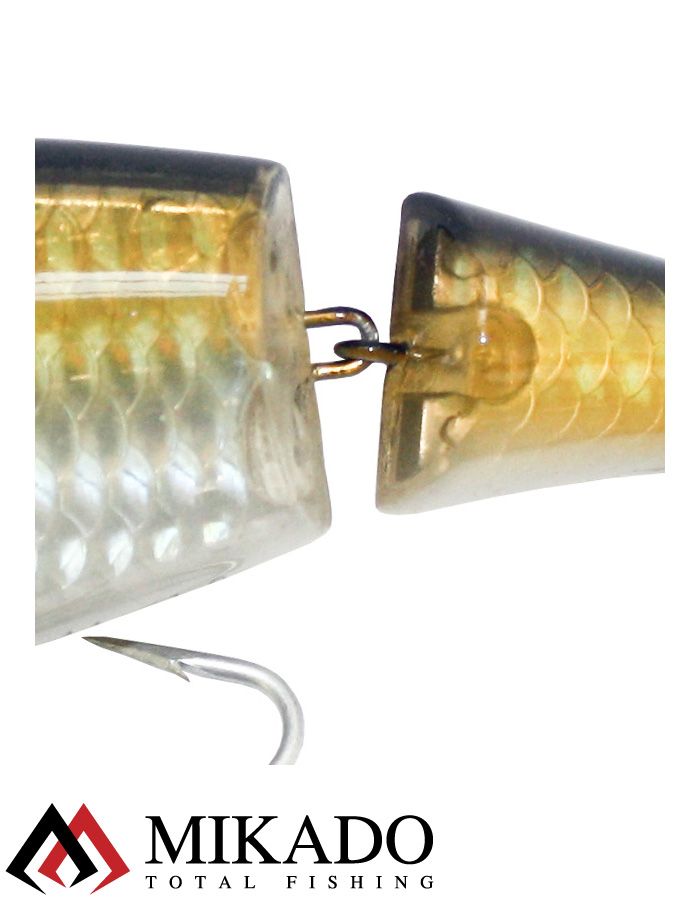 Воблер Mikado JOINTED PADDLE FISH 13 см. / 38 - плавающий