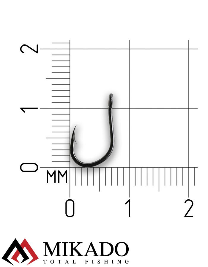 Крючки Mikado SENSUAL - ISEAMA W/RING № 8 BN (с ушком) ( 10 шт.)