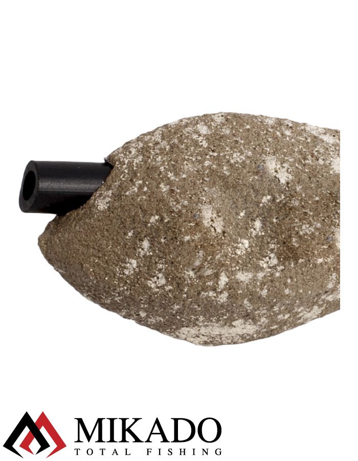 Грузило карповое сменное Mikado асимметричное (песочный) 22S  70 г.