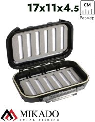 Коробочка для нахлыстовых мушек Mikado UAM-057A (17 x 11 x 4.5 см.)