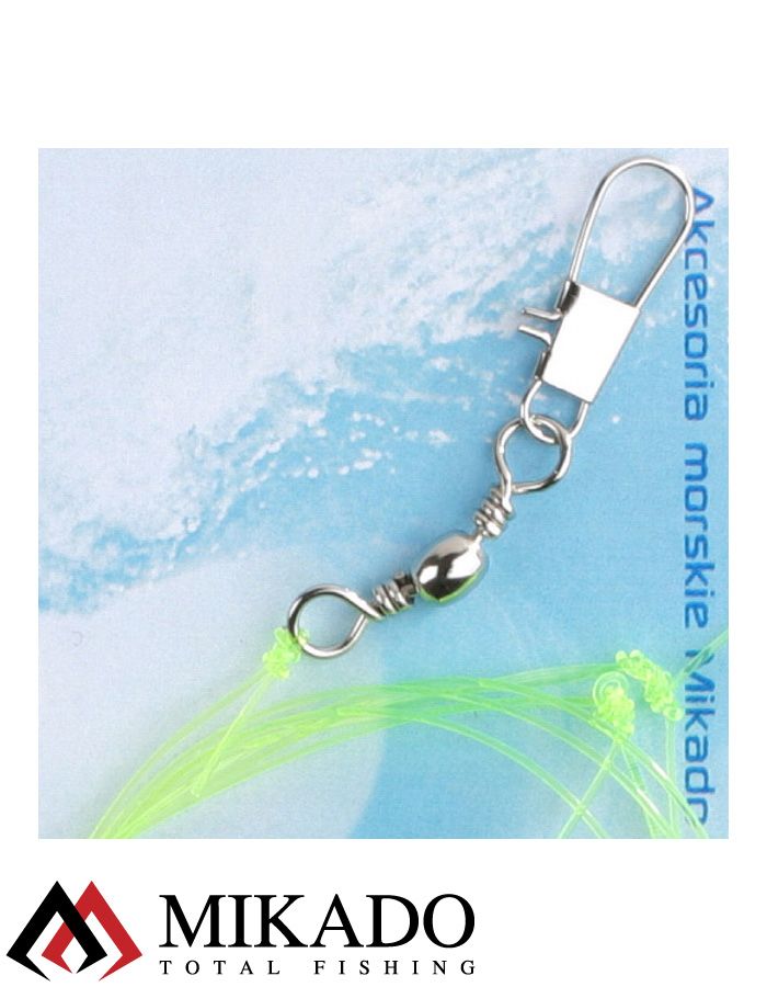 Морская оснастка Mikado SIMPLE BOOM RIG 0.60mm, крючок № 3/0