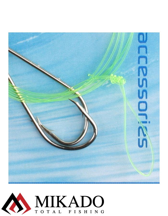 Морская оснастка Mikado SIMPLE BOOM RIG 0.60mm, крючок № 3/0