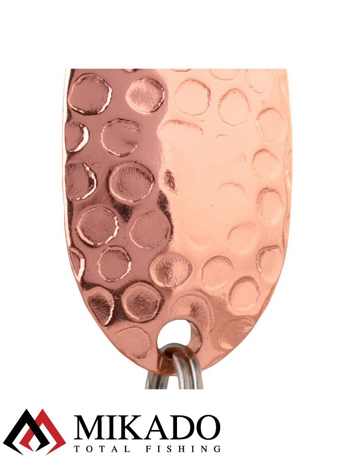 Блесна колеблющаяся Mikado BREEZE №4, 14 г., 5.3 см., медь