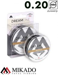 Леска мононить Mikado DREAMLINE MATCH - 0.20 (150 м) - 5.00 кг.