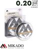 Леска мононить Mikado DREAMLINE MATCH - 0.20 (150 м) - 5.00 кг.