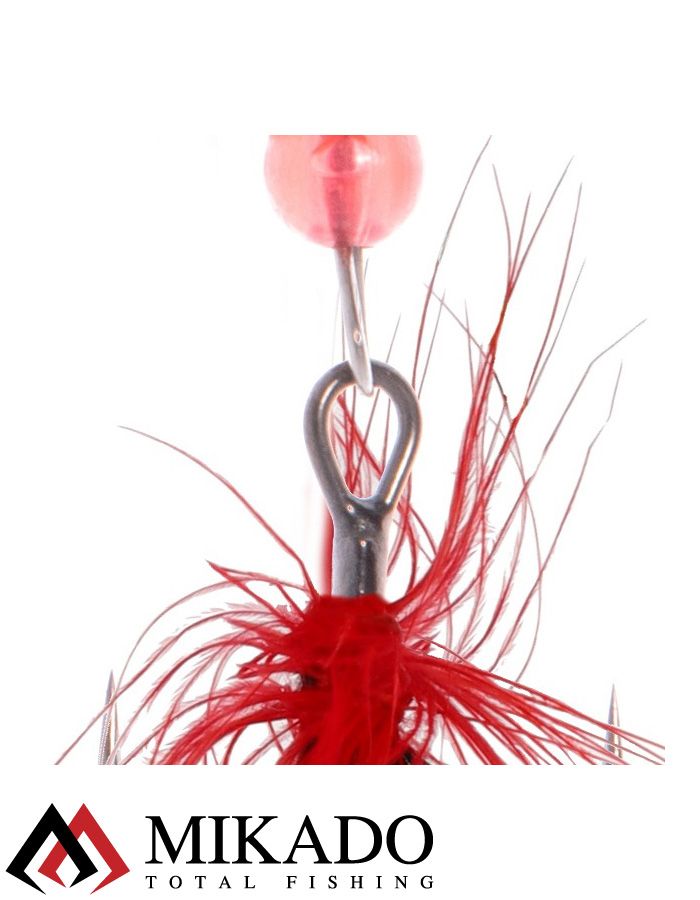 Блесна вращающаяся с кисточкой Mikado BLASTER № 0, 1,4 г., серебро/10