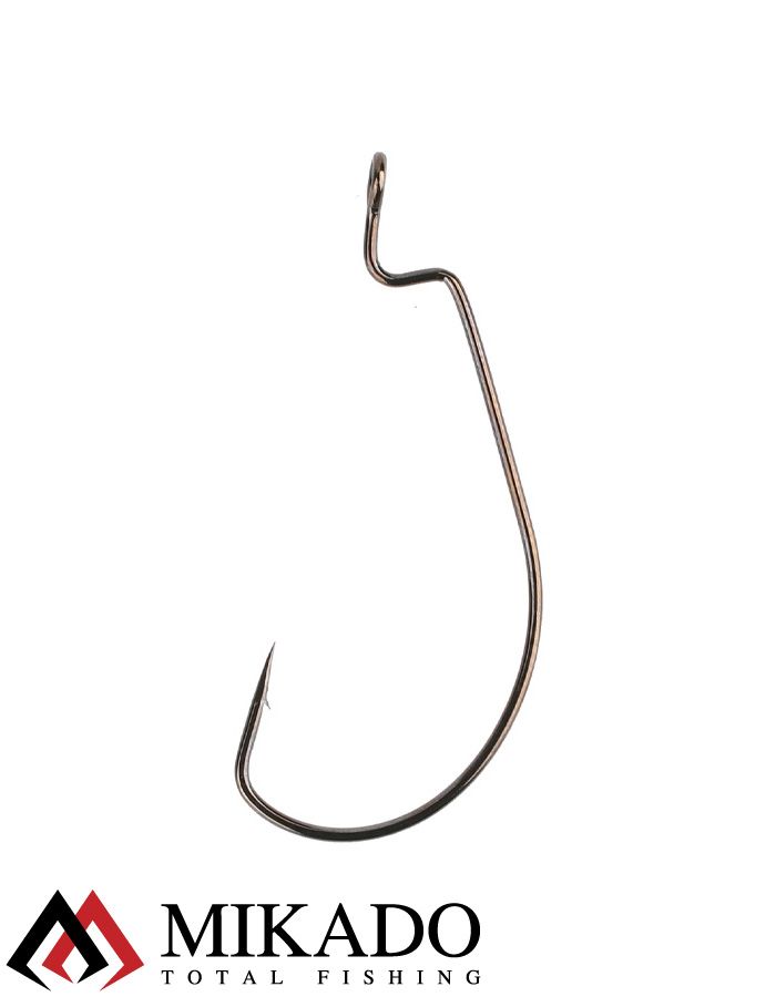 Офсетный крючок Mikado OFFSET BIG EYE № 6  ( 5 шт.)