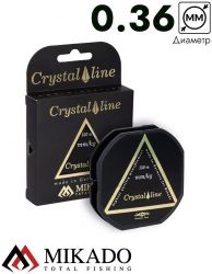 Леска мононить Mikado CRYSTAL LINE 0,36 (150 м) - 13.20 кг.