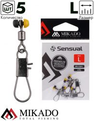 Крепление для поплавков Waggler Mikado размер L  ( 5 шт.), AMA-A3604-L