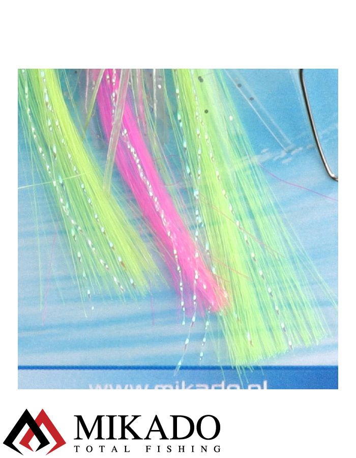 Морская оснастка Mikado OCTOPUS RIG HAIR 7.5 см, крючок № 2/0