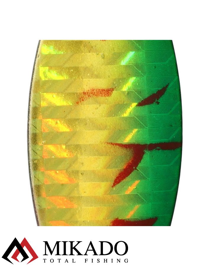 Блесна вращающаяся Mikado STREAM №2, 7 г., серебро 66 HOLO, длина лепестка 42 мм.