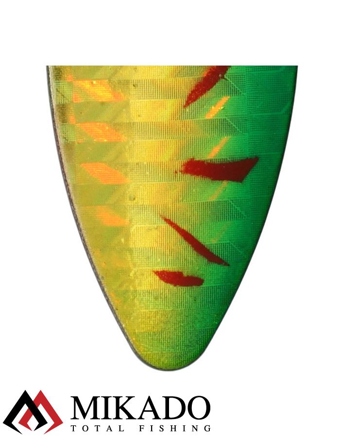 Блесна вращающаяся Mikado STREAM №2, 7 г., серебро 66 HOLO, длина лепестка 42 мм.