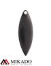 Блесна вращающаяся Mikado WILLOW №3, 11 г., чернёная, длина лепестка 48 мм.