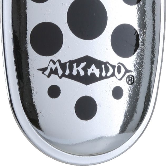 Блесна вращающаяся с кисточкой Mikado BLASTER № 0, 1,4 г., серебро/11