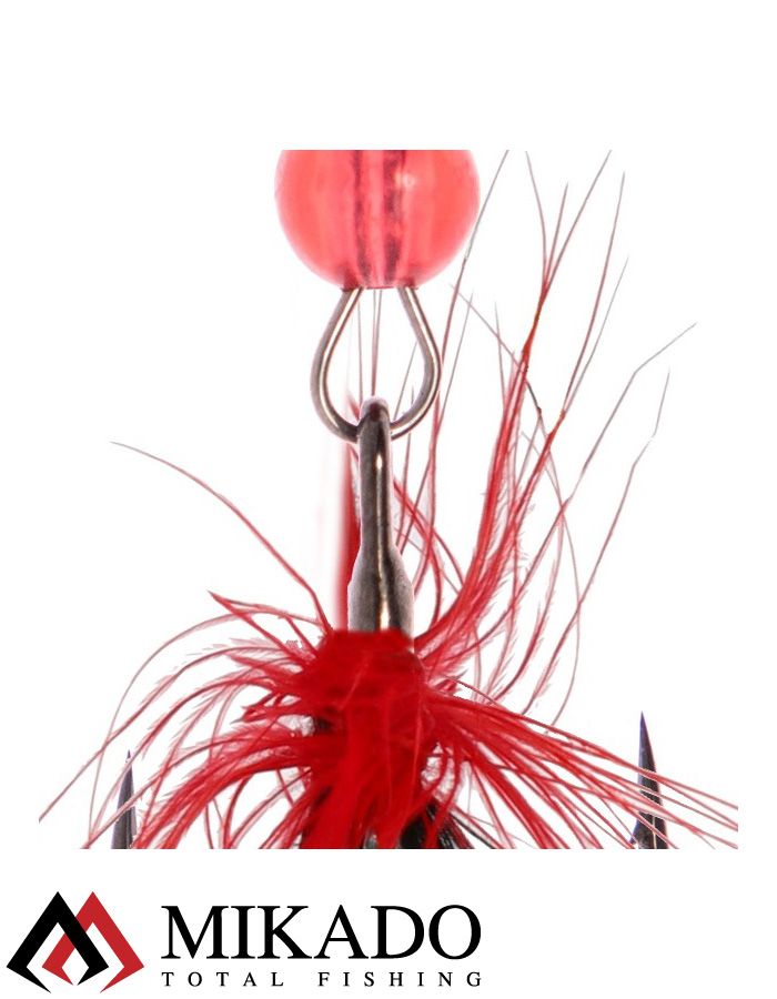 Блесна вращающаяся с кисточкой Mikado BLASTER № 0, 1,4 г., серебро/11