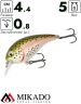 Воблер Mikado CRAZY DOTS 4.4 см. / S13 - плавающий