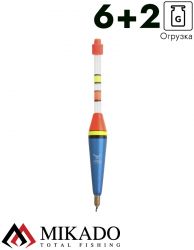 Поплавок скользящий под светлячок Mikado SMP-S09 6.0+2 г.