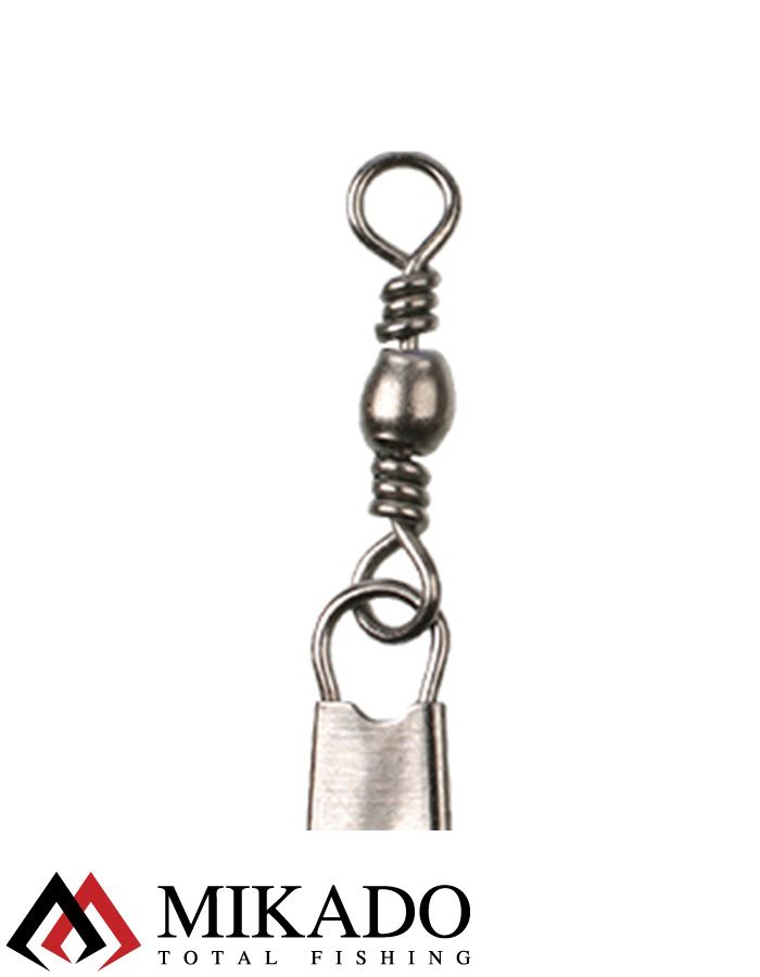 Застежка с роликовым вертлюжком Mikado Safety snap № 20  (12 шт.)