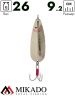 Блесна колеблющаяся Mikado SUBMARINE №3, 26 г., 9.2 см., золото