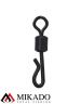 Роликовый вертлюг Mikado с зацепом №8B тест 15 кг. (10шт.)