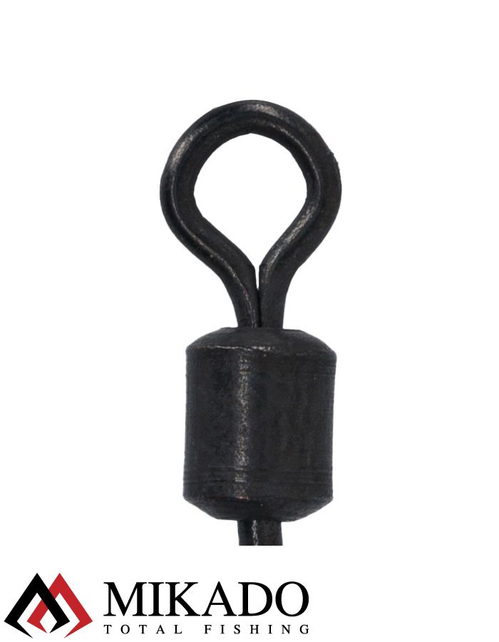 Роликовый вертлюг Mikado с зацепом №8B тест 15 кг. (10шт.)
