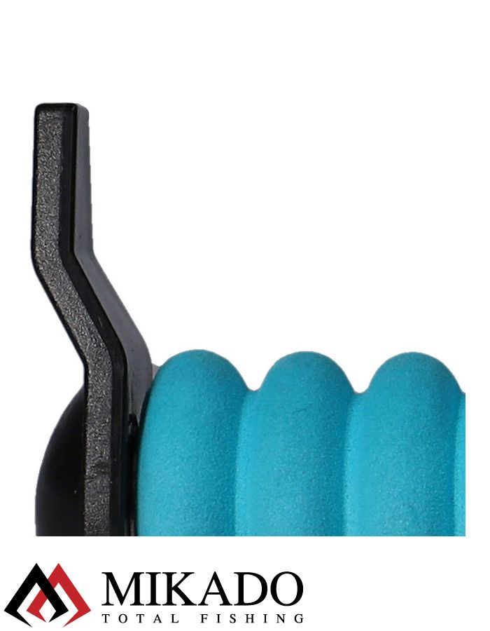 Наконечник стойки для фидера Mikado SAFE EVA 20 см., материал EVA, голубой