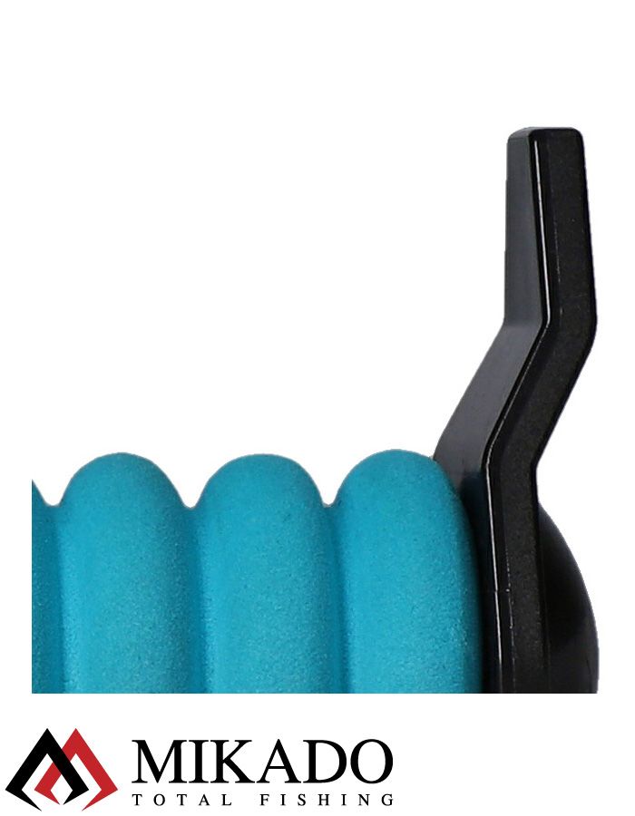 Наконечник стойки для фидера Mikado SAFE EVA 20 см., материал EVA, голубой