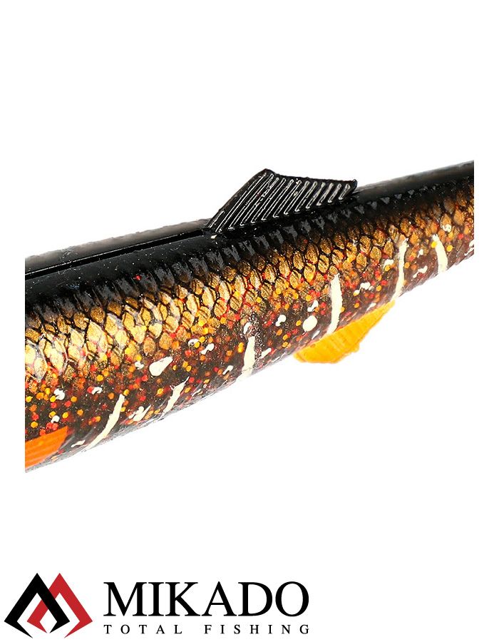 Виброхвост Mikado Sicario 10.5 см., 10 г., DIRTY PIKE (5 шт.)