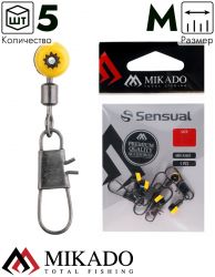 Крепление для поплавков Waggler Mikado размер M  ( 5 шт.), AMA-A3603-M