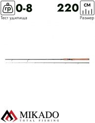 Спиннинг Mikado SENSEI ULTRAFAST Spin 220 (до 8 г.)