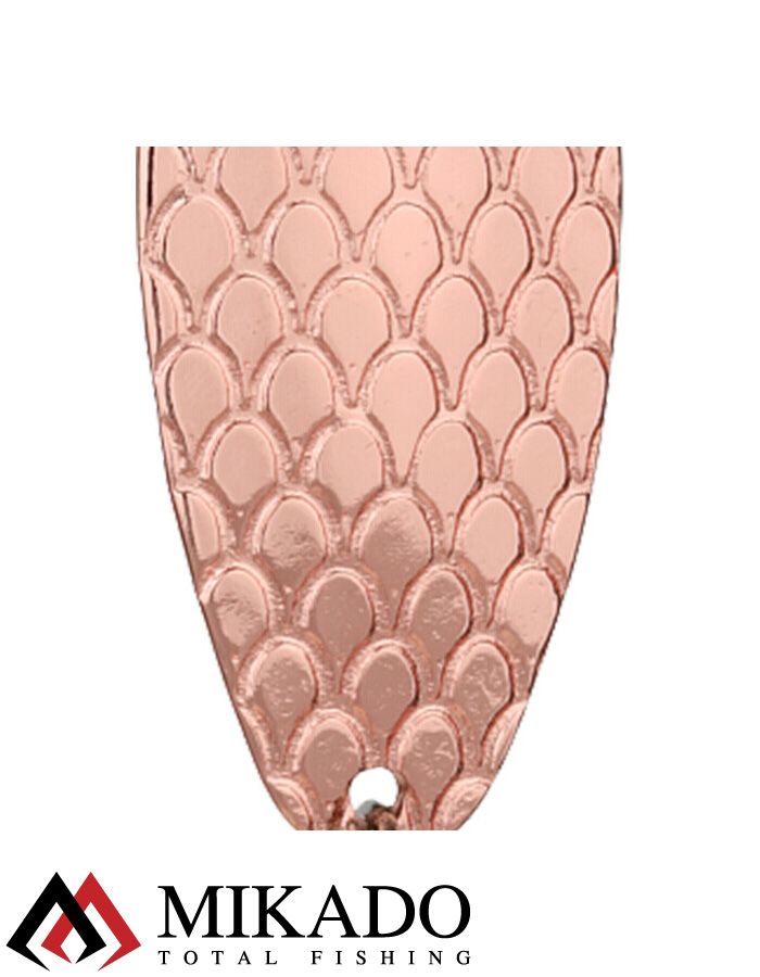 Блесна колеблющаяся Mikado BUDDY №1, 10.0 г., 5 см., медь