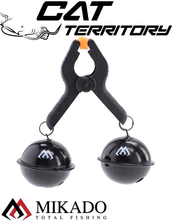 Сигнализатор большой Mikado CATFISH BANG! BELLS на сома (двойной)