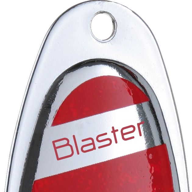 Блесна вращающаяся с кисточкой Mikado BLASTER № 0, 1,4 г., серебро/22