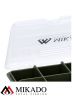 Коробочка-вкладыш Mikado UAC-CA008-H для карповых аксессуаров (10,5 х 7 х 2,5см, 8 ячеек) зелёная